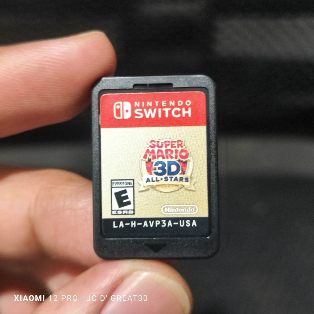 Mario 3D All star US Region Switch Game, Video Gaming, Video Games
