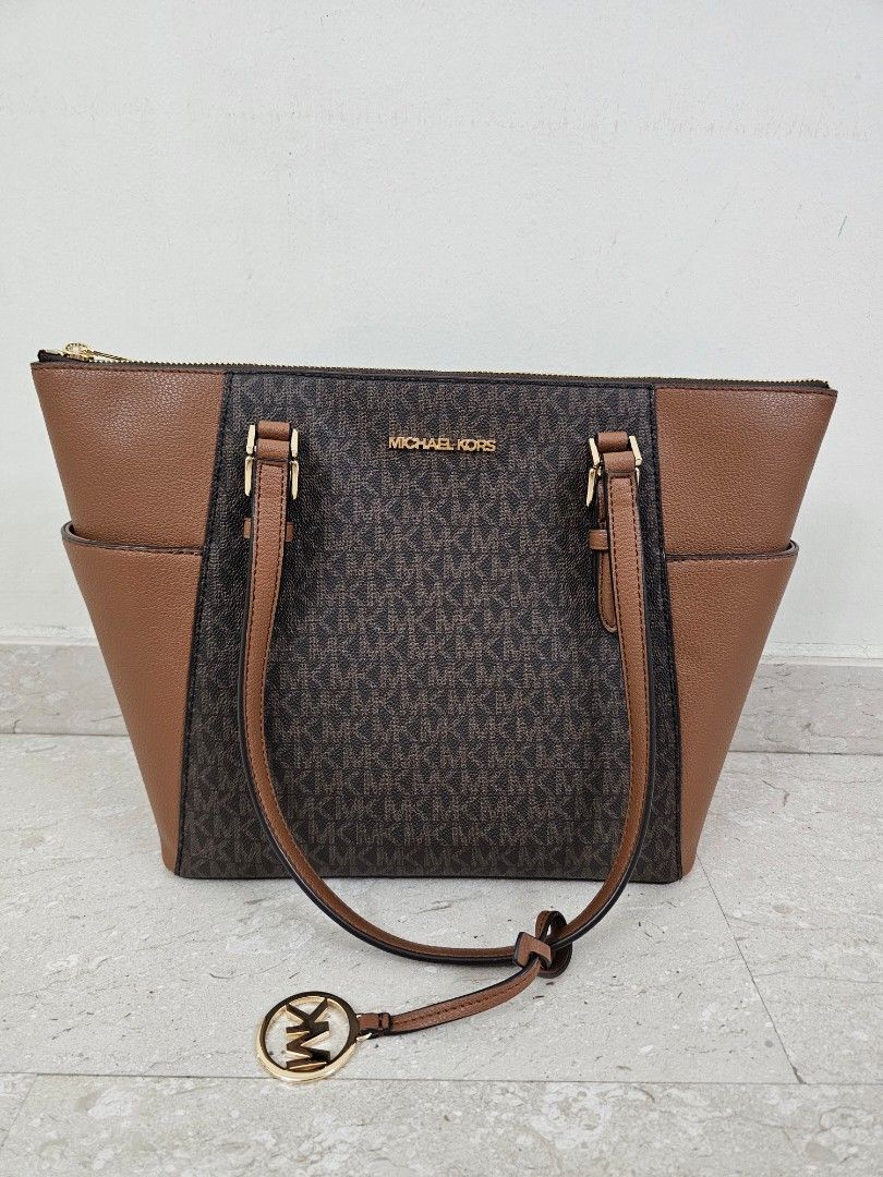 michael kors top zip