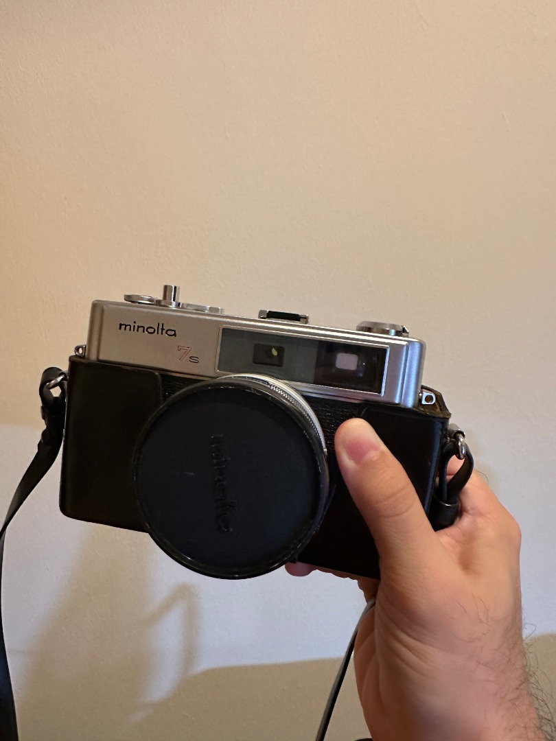 Minolta hi-matic 7s, Photography, Cameras on Carousell