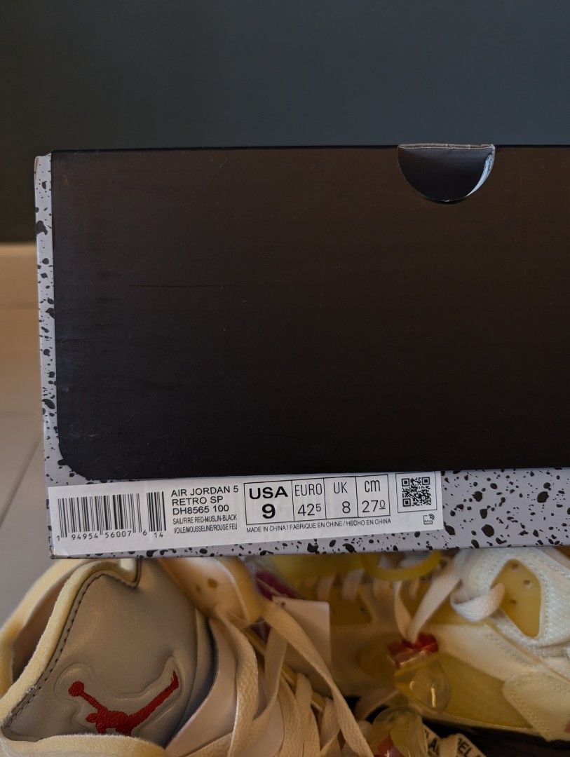 aj5 off white sail stockx
