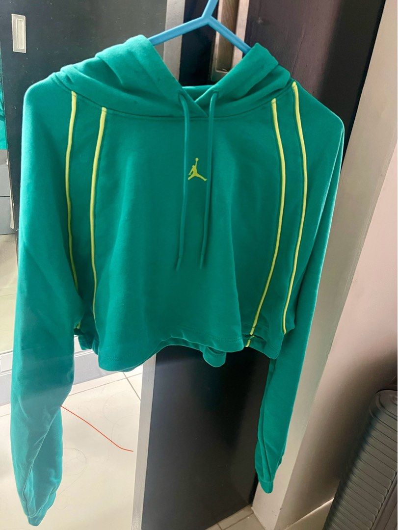 jordan crop top hoodie