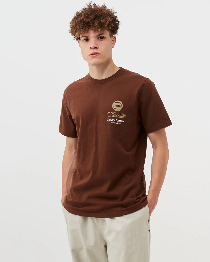 Nike Travis Scott Cactus Jack Tee Men s Fashion Tops Sets Tshirts Polo Shirts on Carousell