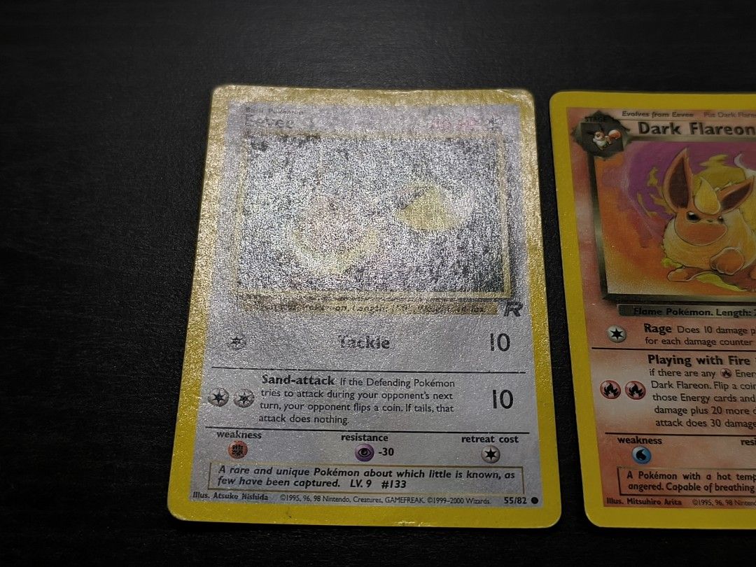 Pokemon Eevee | Dark Flareon Set, Hobbies & Toys, Toys & Games on Carousell