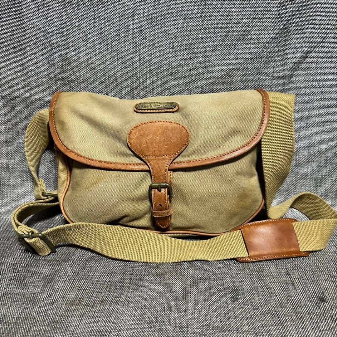 Polo Ralph Lauren sling bag (Category: Luxury Bags & Wallets) located in Manila. Submitted by greyinfash06839 (Listing ID 1327865605, Image 1). Description: 🤍Price: 8,900 pesos only 🤍Item: Polo Ralph Lauren sling bag 🤍Brand: Polo Ralph Lauren 🤍Matirial: Canvas 🤍Quality: Original 🤍color: Brown 🤍Size: Small 🤍Dimension. H: 8 L: 12 W: 3 🤍Sex: Unisex 🤍Issue: Sign of use 🤍Condition Rate: 7/10 🤍Other info:.