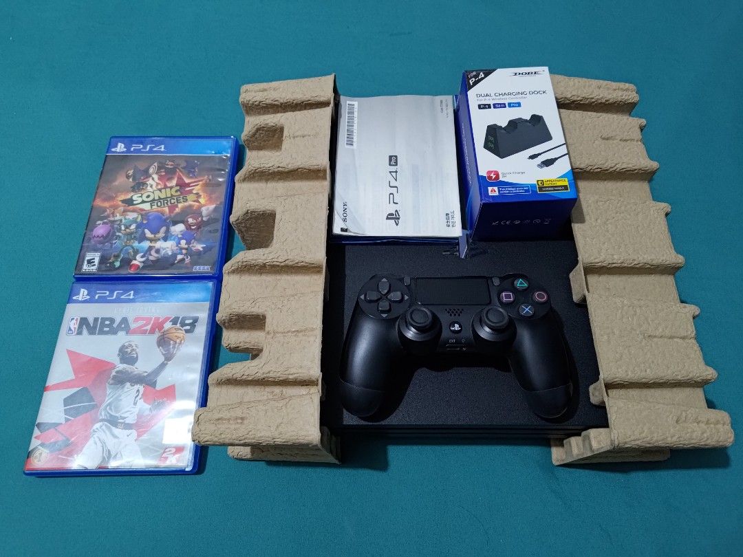 PS4 Pro 1TB COMPLETE with FREEBIES!!!, Video Gaming, Video Game