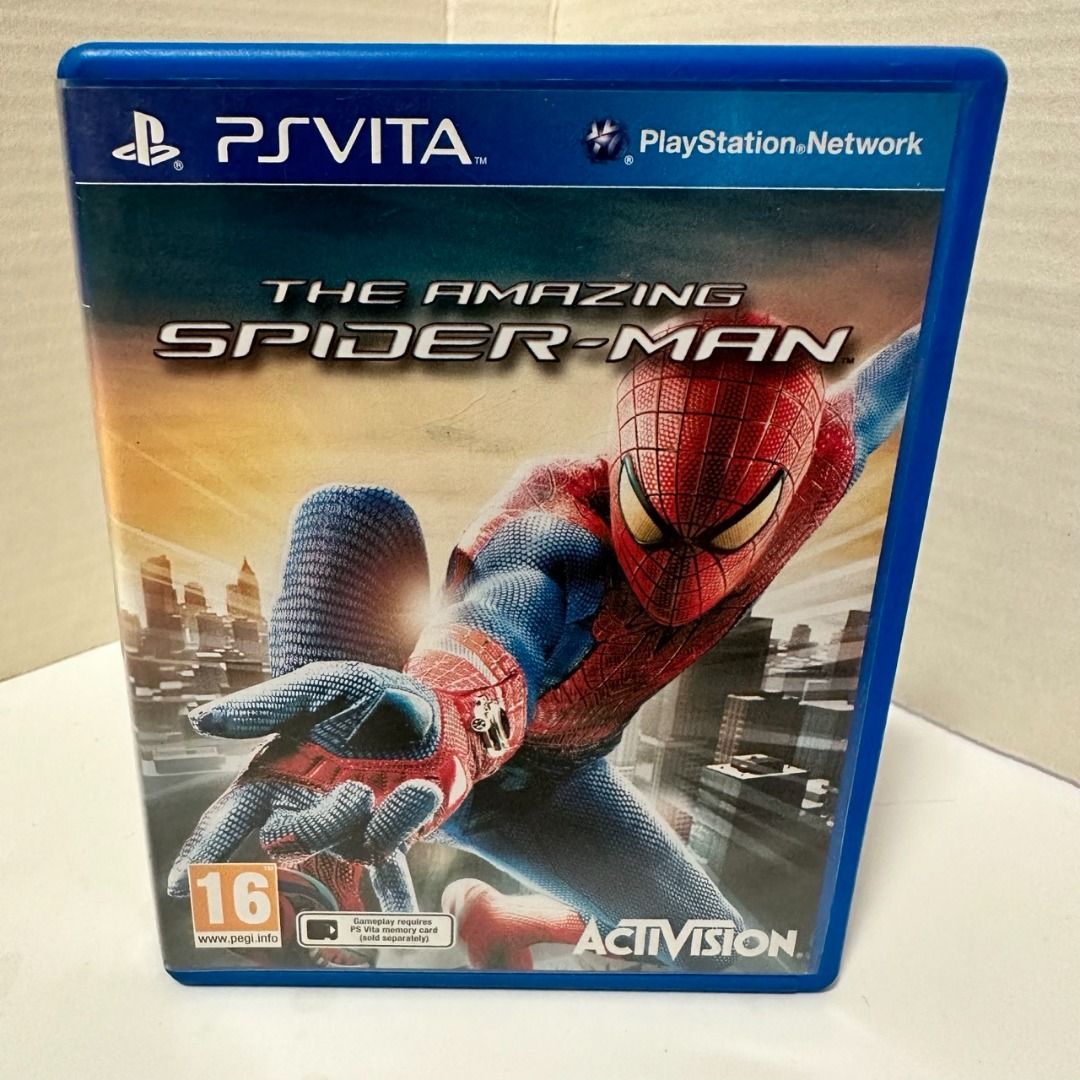 PS Vita Games The Amazing Spider Man R2 English Action Adventure RPG Marvel Peter Parker Game Used Video Gaming Video Games PlayStation on Carousell