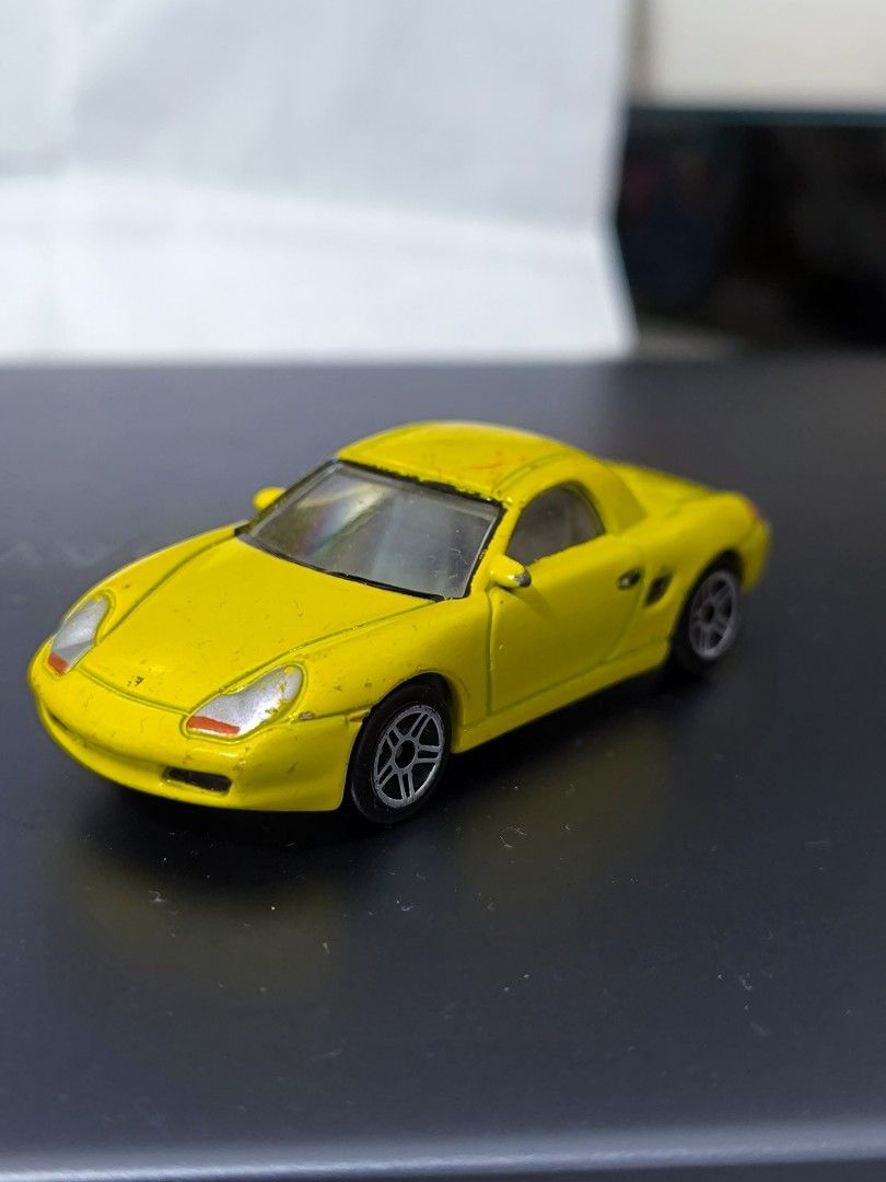 Real Toy Porsche Boxster 1/64 (Category: Vehicle & Diecast Models) located in Angeles City. Submitted by yellowbrickstore (Listing ID 1327802574, Image 1). Description: * READING IS ESSENTIAL * -Basa po muna bago DM- pls my Visit webstore enstack.ph/yellowbrickstore Follow me on my page: Yellowbrick Store 1. Price : FIXED napo tayo 2. Availabile Pa Ba? : YES po 3. Payment: GCASH,BPi bank 4. Shipping: JNT or LBC cop 5. hm shipping? - See picture f