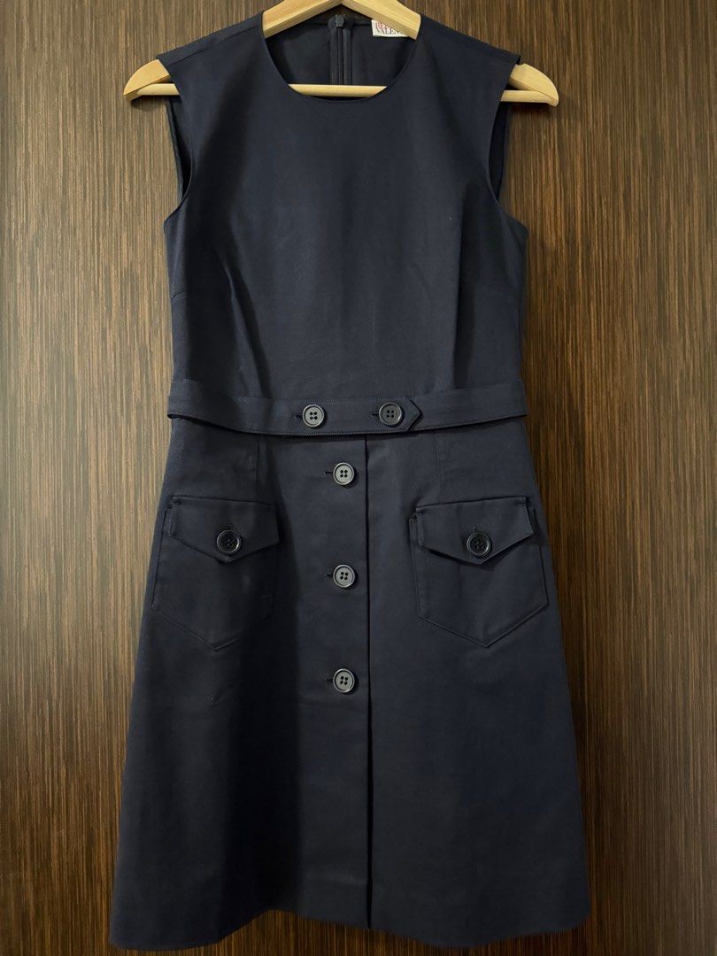 Red valentino navy dress outlet