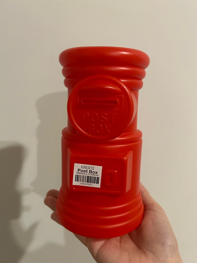 Ringgit and postbox coin box, Hobbies & Toys, Stationery & Craft, Other ...
