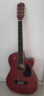 RJ GUITAR deluxe Manila folk steel acoustic 