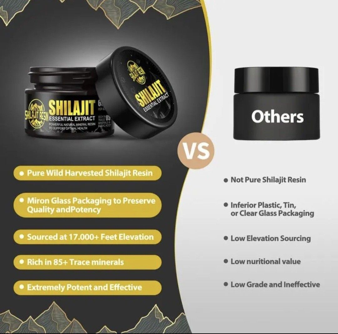 SHILAJIT RESIN / PURE SHILAJIT / WELLNESS ENHANCER / SUPPLEMENT ...