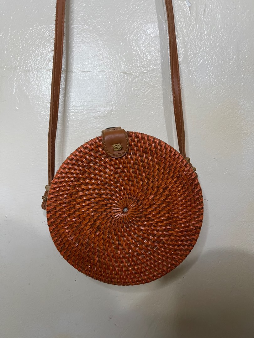 Sling Bag Rotan Fesyen Wanita Tas Dompet di Carousell