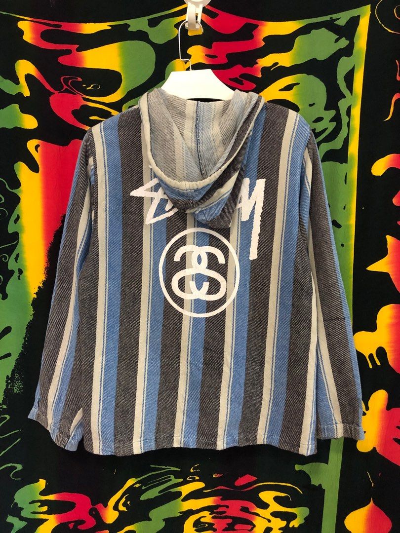 Stussy baja mexican hoodie Men s Fashion Tops Sets Hoodies on Carousell