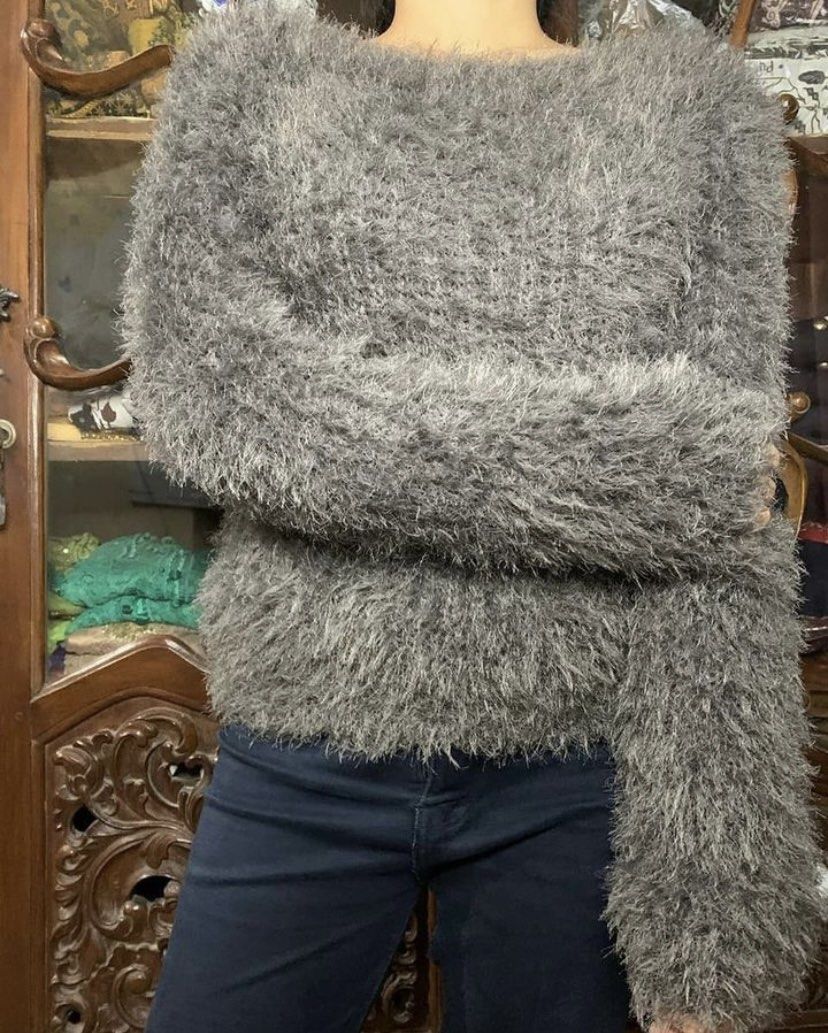 Sweater bulu korea outlet
