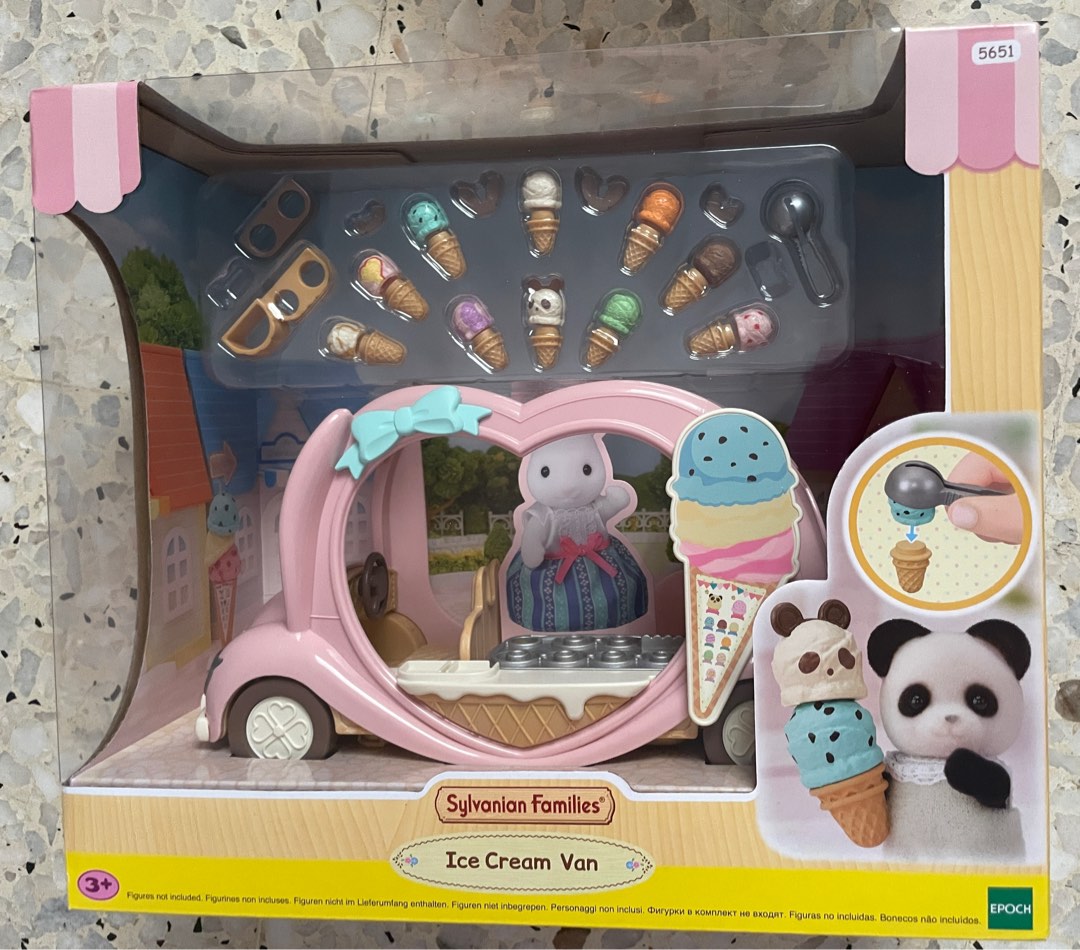 Sylvanian Families Ice Cream Van, Hobbies & Toys, Toys & Games on Carousell