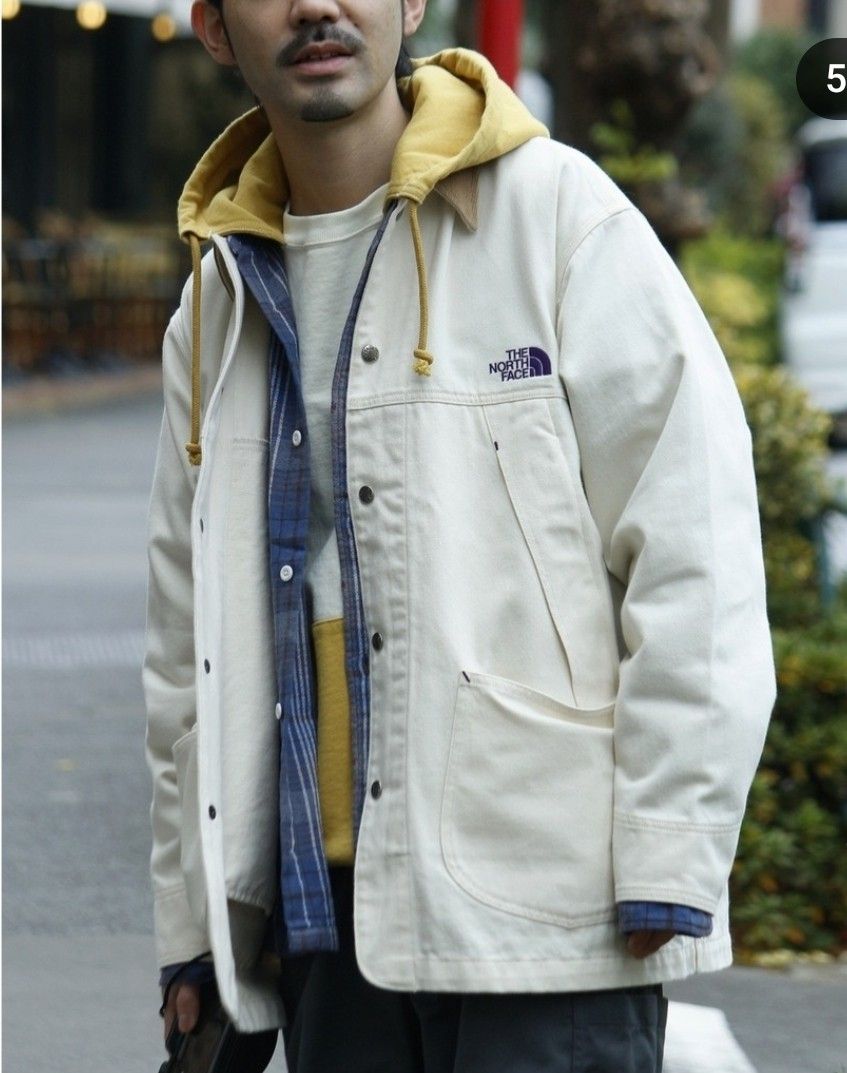 THE NORTH FACE PURPLE LABEL Denim Field Jacket, 男裝, 外套及