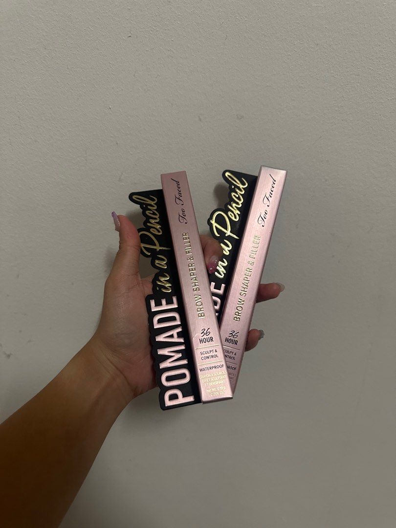 TOO FACED POMADE IN A PENCIL (Category: Makeup) located in Paranaque City. Submitted by alexuuh_ (Listing ID 1327830437, Image 1). Description: LAST PRICE POSTED❗️ - Bought the wrong shade - Original price is around 1.5k - ORIGINAL FROM US 🇺🇸 - I have 2pcs with box, BRANDNEW AND ORIGINAL .