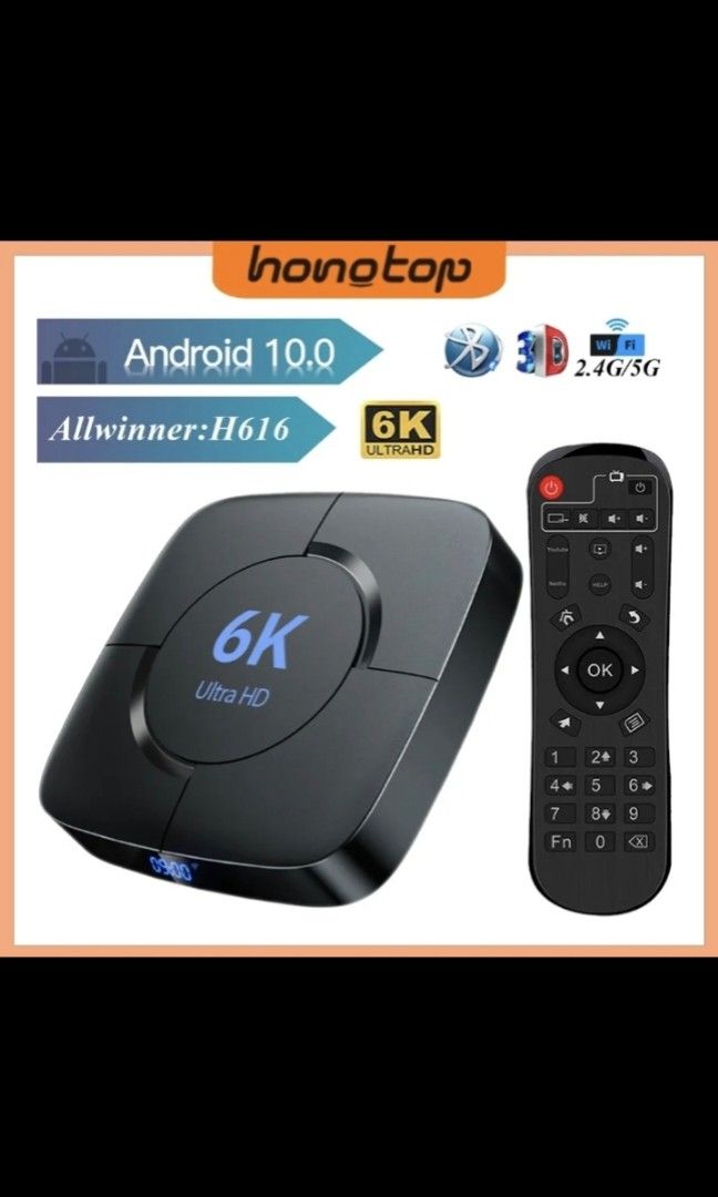 Transpeed android 13 TV Box 2Gb Ram 16Gb Storage, TV & Home Appliances