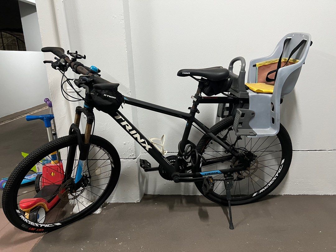 Trinx MTB with baby seat Sports Equipment Bicycles Parts Bicycles on Carousell