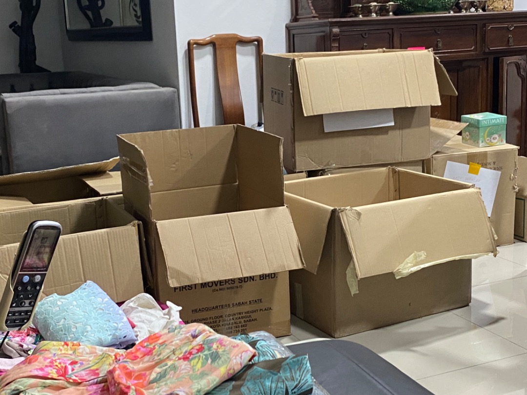 Used boxes, various large sizes, Furniture & Home Living, Home ...
