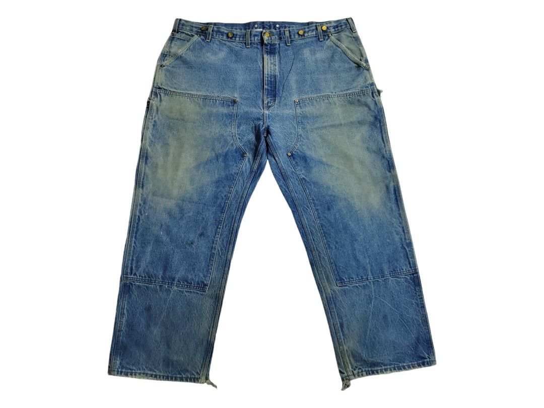 Vintage Carhartt B07 DNM Double Knee Men s Fashion Bottoms Jeans on Carousell