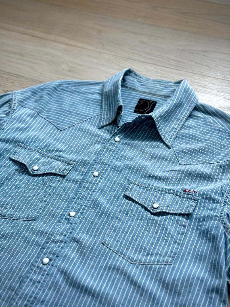 Visvim ICT SS Lumber Shirt L/S Chambray