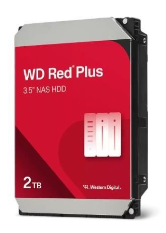 RESTOCKED |  Western Digital RED PLUS s NAS 3.5" SATA 6Gb/s HDD 5400RPm - 2TB | 4TB | 6TB | 10TB | 12TB