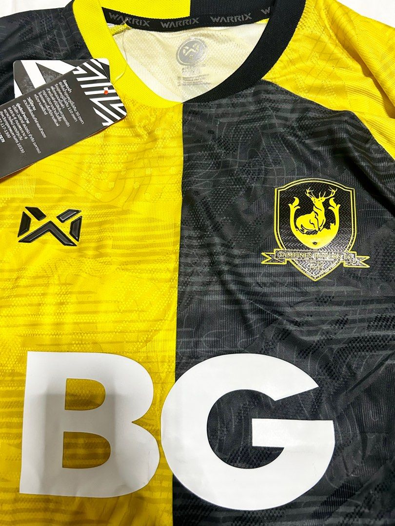 Wow! 100 Authentic Brand New Warrix BG Tampines Rovers Home Kit Glenn
