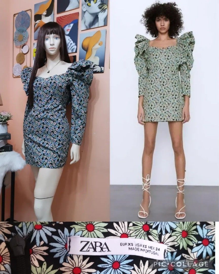 slim fit dress slacks Daisy Mosaic all over woven dress main image 1