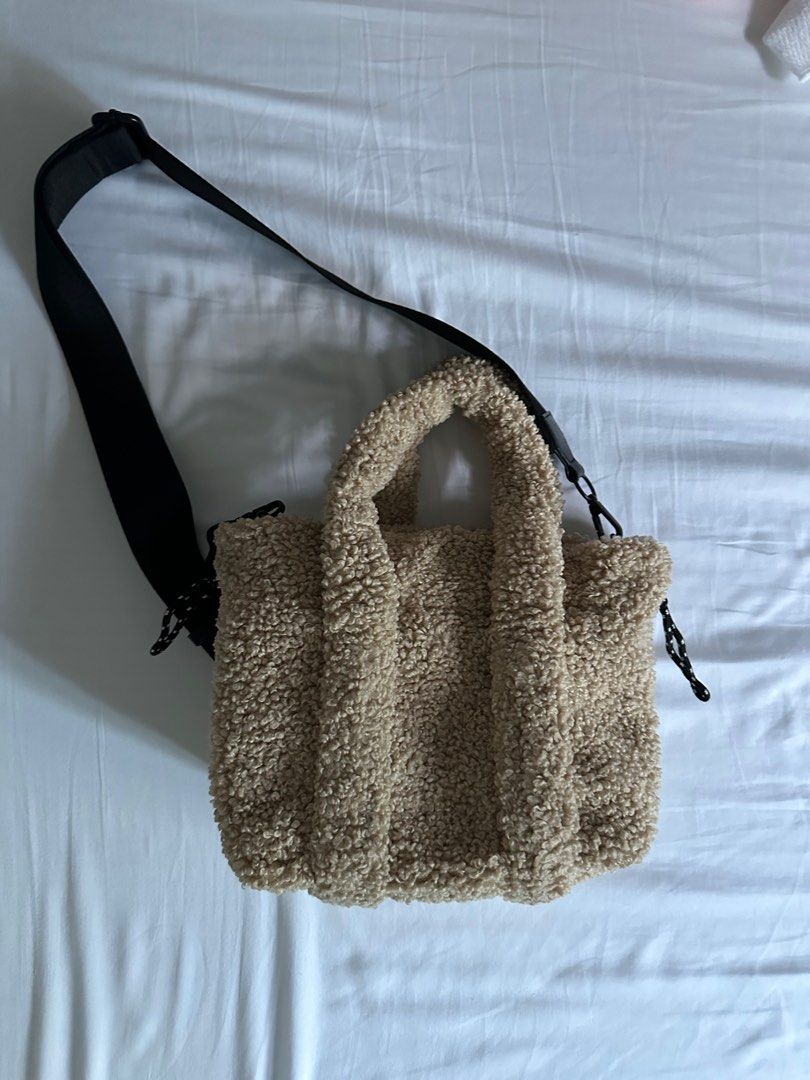 Zara Teddy Bag Women s Fashion Bags Wallets Cross body Bags on Carousell