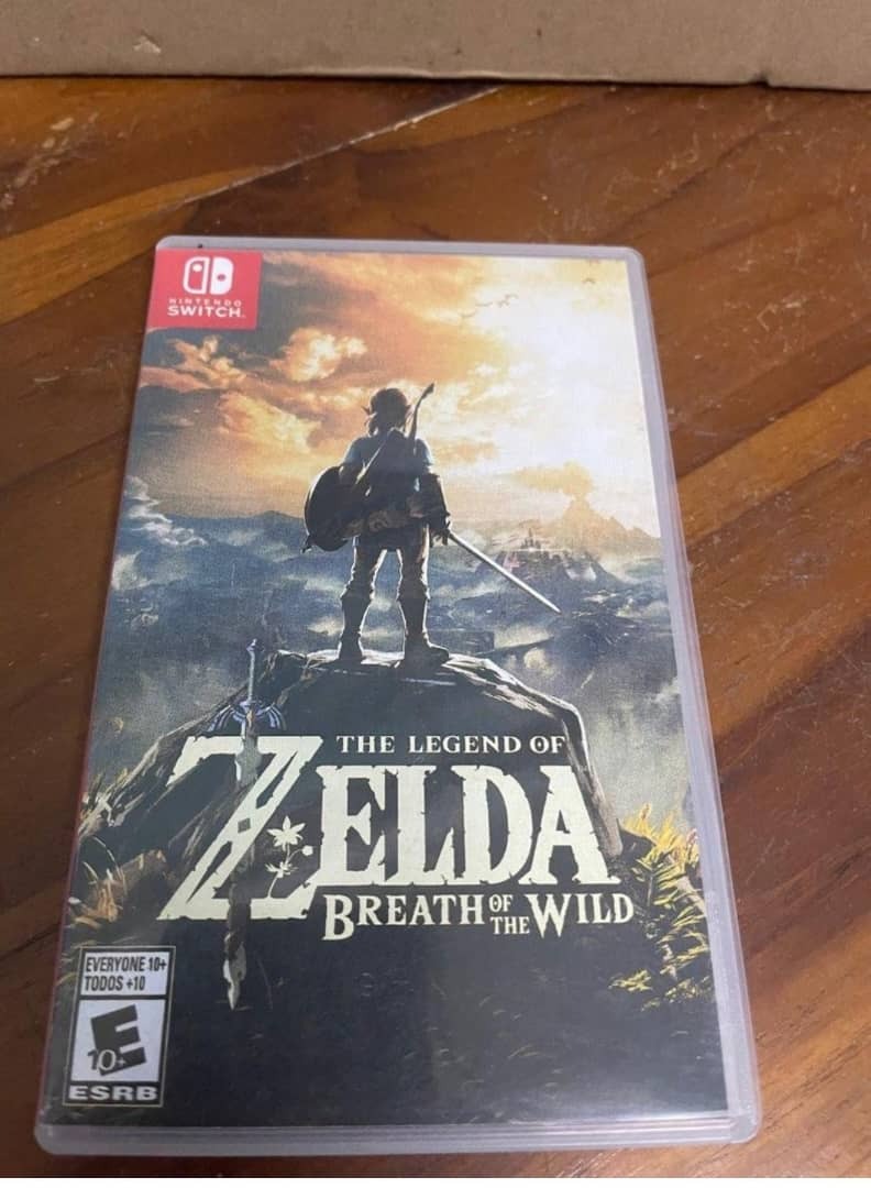 Zelda BOTW for sale or swap with Zelda TOTK plus cash, Video Gaming