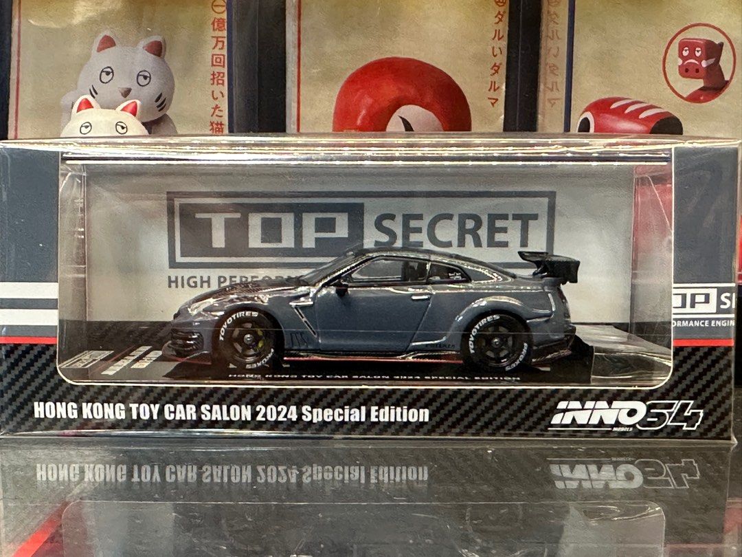 1/64 INNO64 Nissan GT-R R35 NISMO Top secret Hong Kong