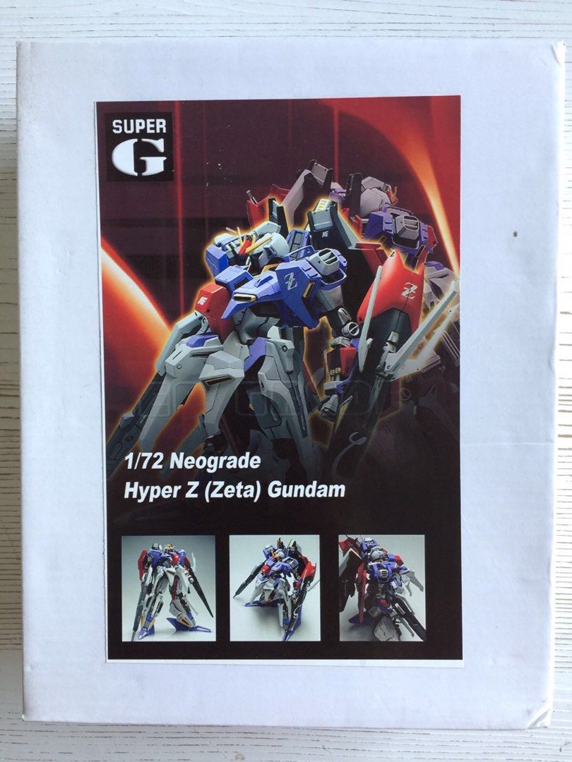 1/72 Super G Neograde Hyper Zeta Gundam, 興趣及遊戲, 玩具& 遊戲類