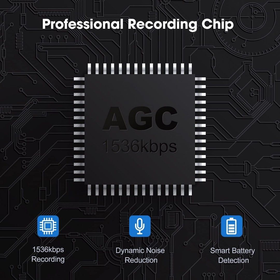 32GB Digital Voice Recorder, KINPEE Audio Sound Recorder Portable MP3 Recorder Dictaphone for Meeting Lecture Rechargeable Recording Device Voice Activated Recorder with Playback for Interview63235058648577111