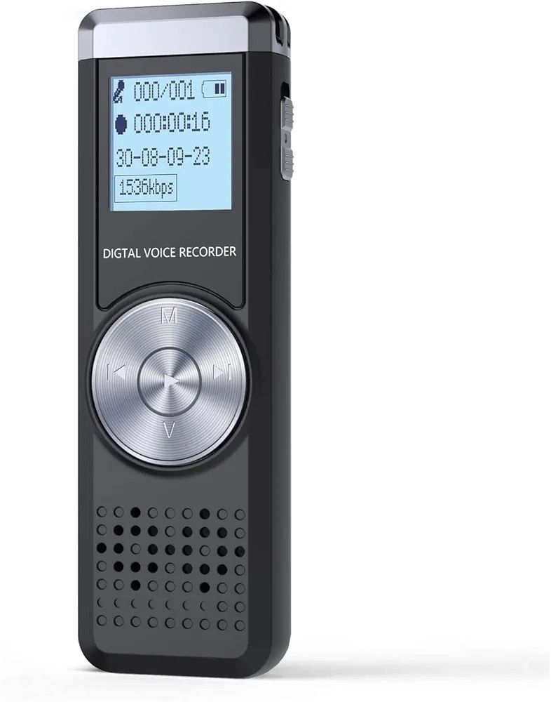 32GB Digital Voice Recorder, KINPEE Audio Sound Recorder Portable MP3 Recorder Dictaphone for Meeting Lecture Rechargeable Recording Device Voice Activated Recorder with Playback for Interview632350586485771127