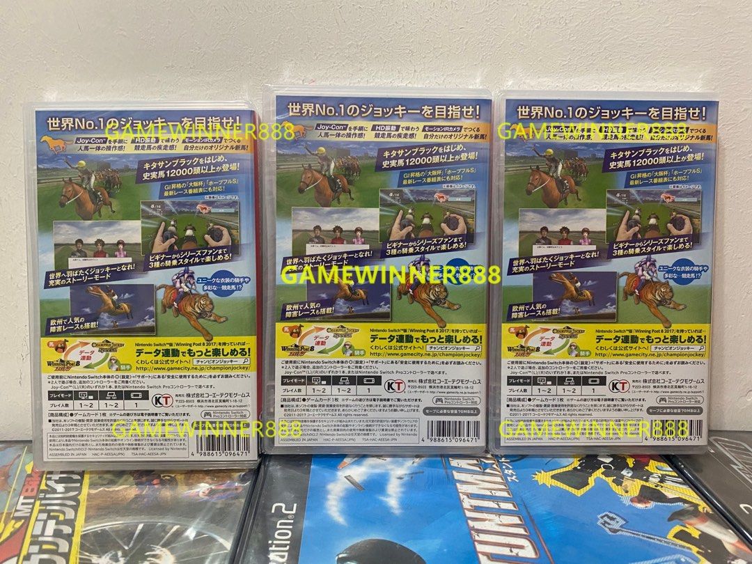 今日快閃價》全新日版Switch NS遊戲跑馬仔賽馬遊戲賽馬騎手練馬