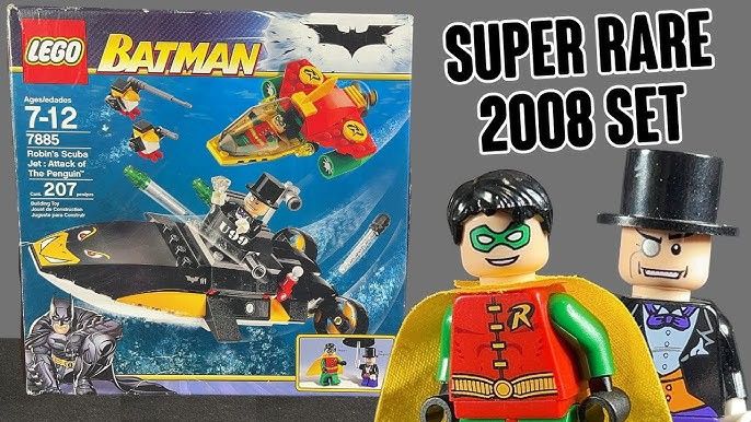 Batman 7885 Lego Batman Robin's Scuba Jet Robin Penguin Lego