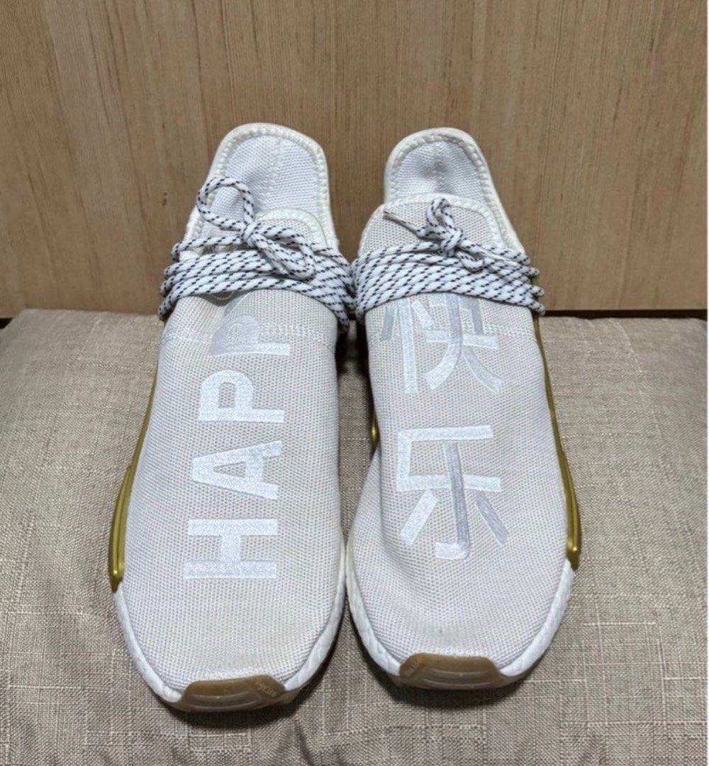 Adidas human race friends and family gold Men s Fashion Footwear Sneakers on Carousell
