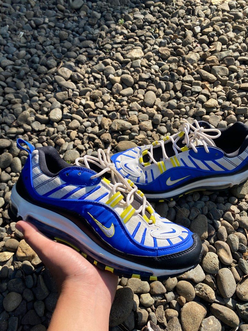 Air max 98 racer blue yellow clearance