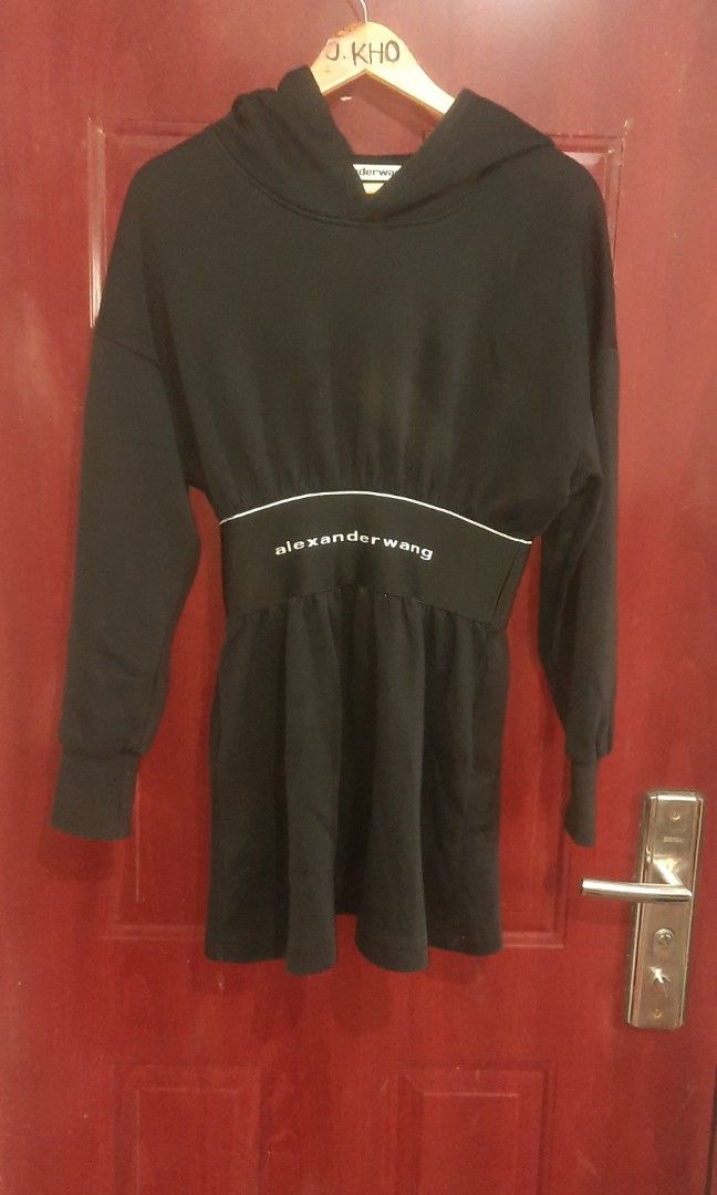 Alexander wang hoodie dress 2025