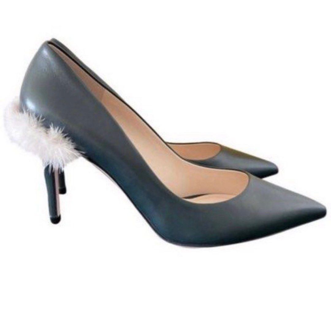 Fendi fur heels clearance