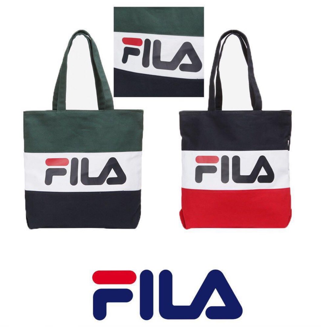 Authentic Fila Tote Bag Women s Fashion Bags Wallets Tote Bags on Carousell