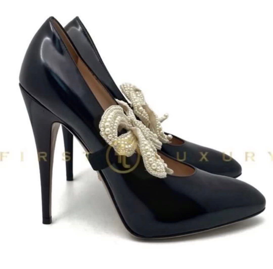 Gucci pearl pump clearance