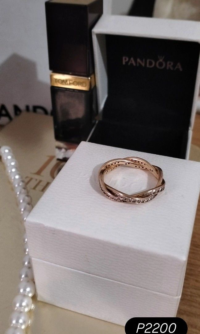 Pandora rose twist of fate ring store