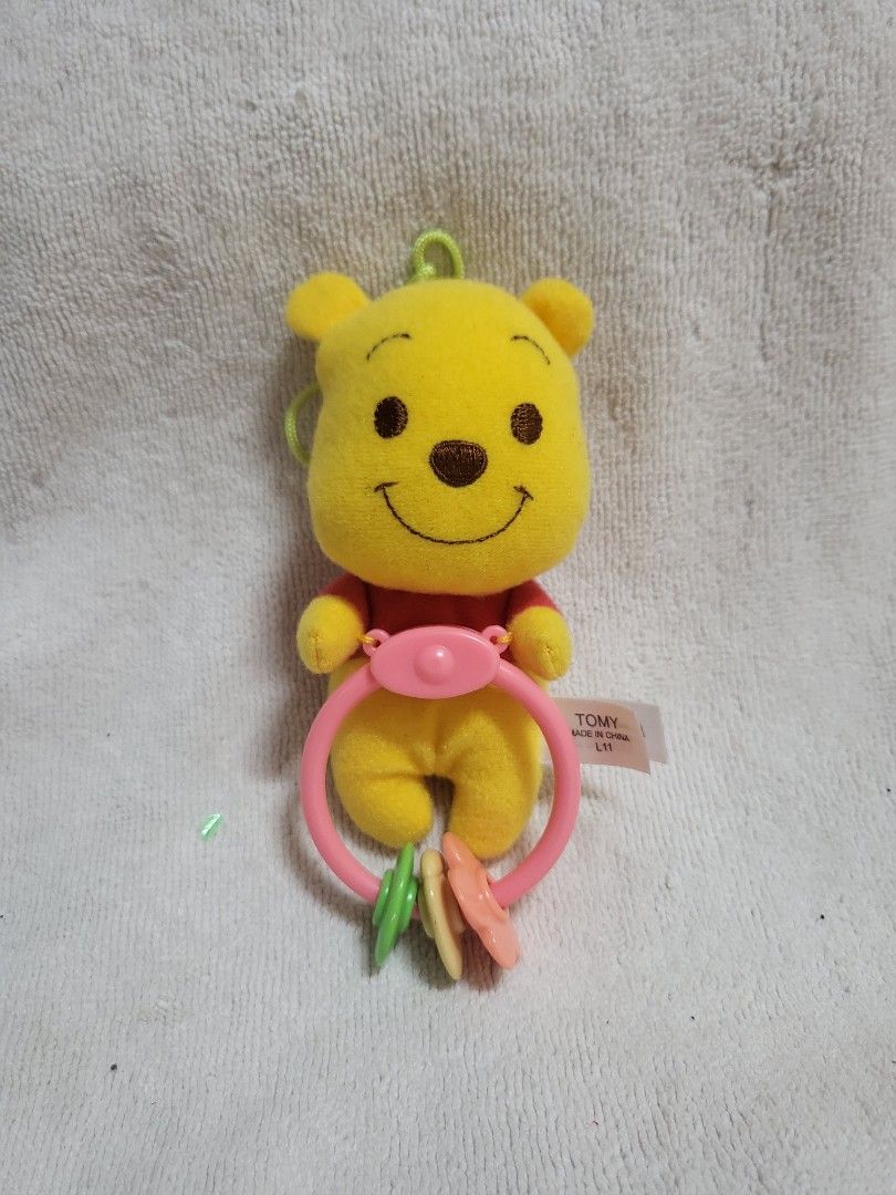 Authentic Takara Tomy Disney Winnie the Pooh Plush Soft Toy, Hobbies