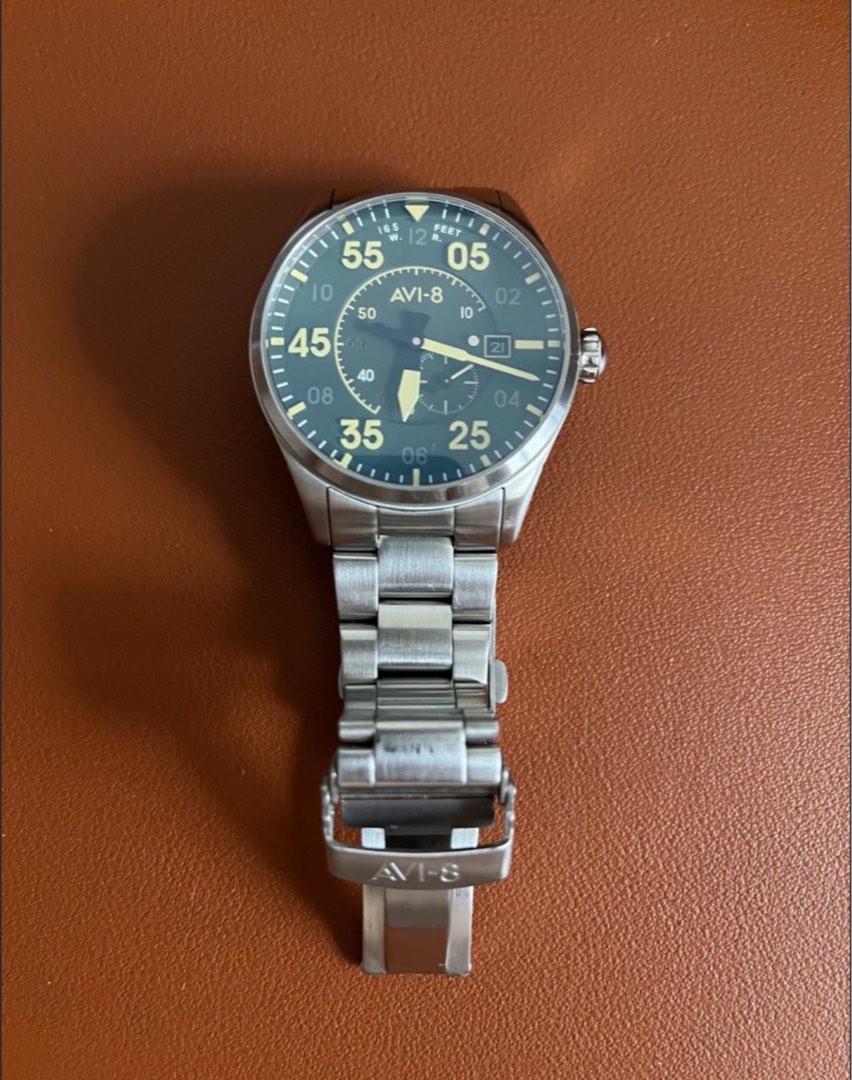 AVI 8 Spitfire Type 300 Automatic Watch Men s Fashion Watches Accessories Watches on Carousell