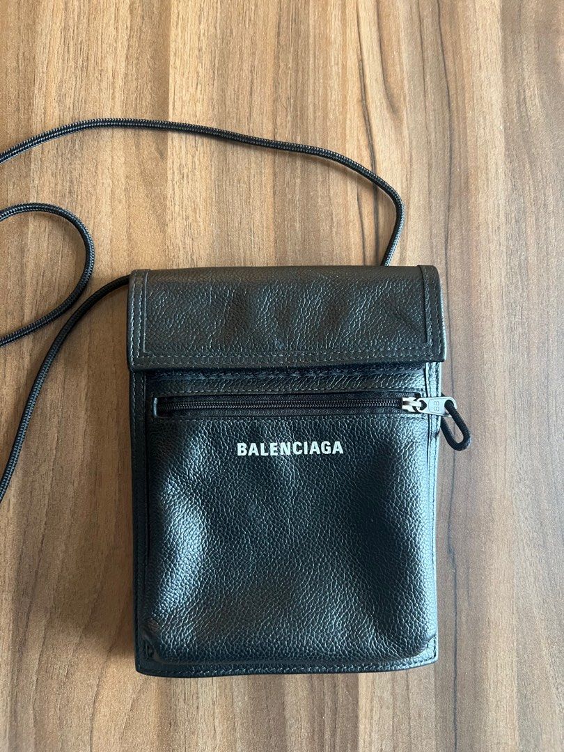 Balenciaga neck pouch best sale