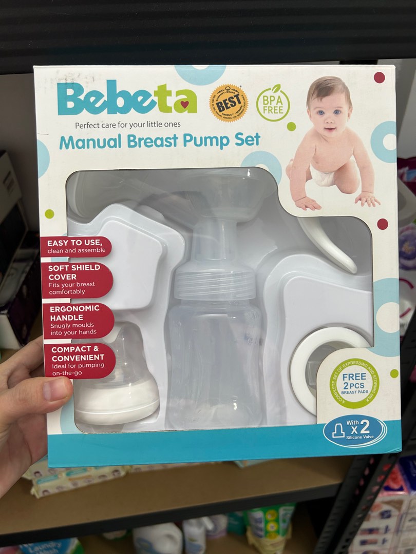 bebeta Manual Breast Pump set Babies Kids Nursing Feeding Breastfeeding Bottle Feeding on Carousell