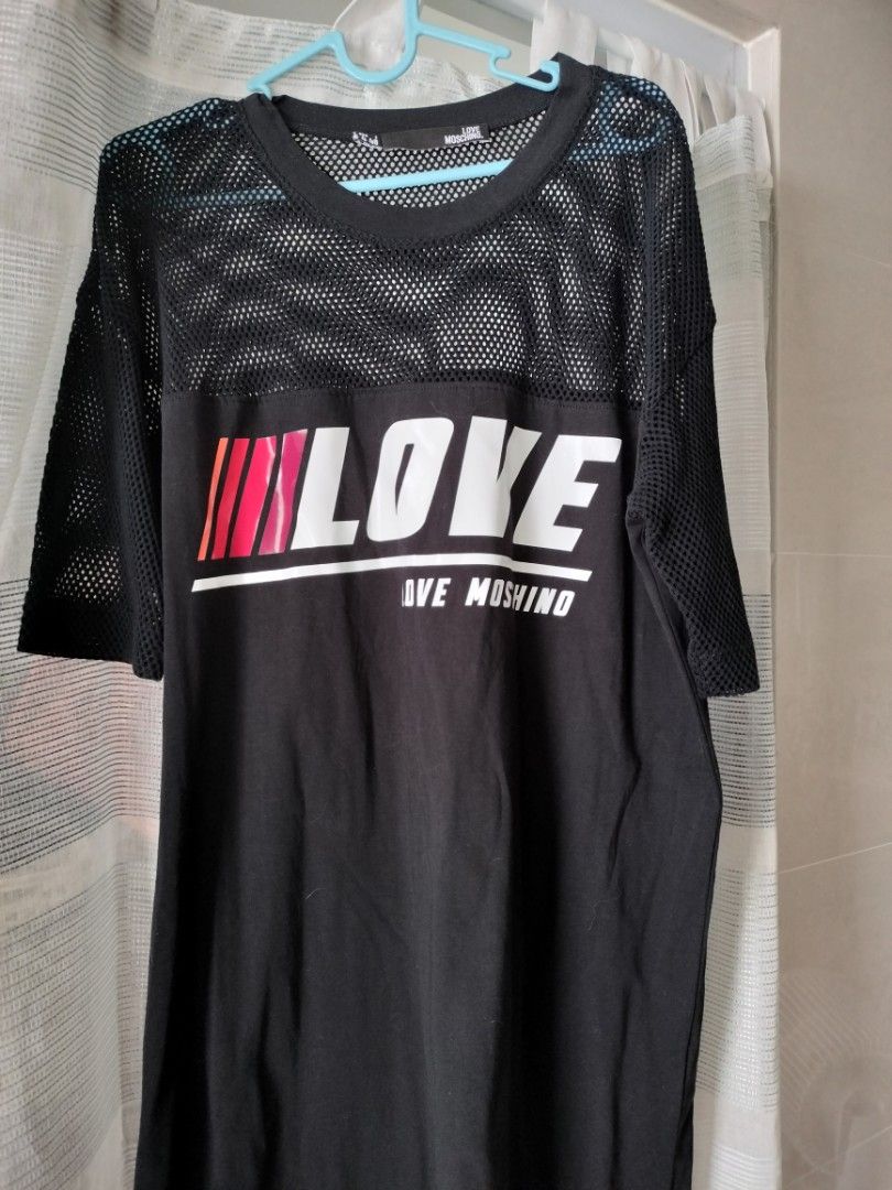 Moschino tee dress best sale