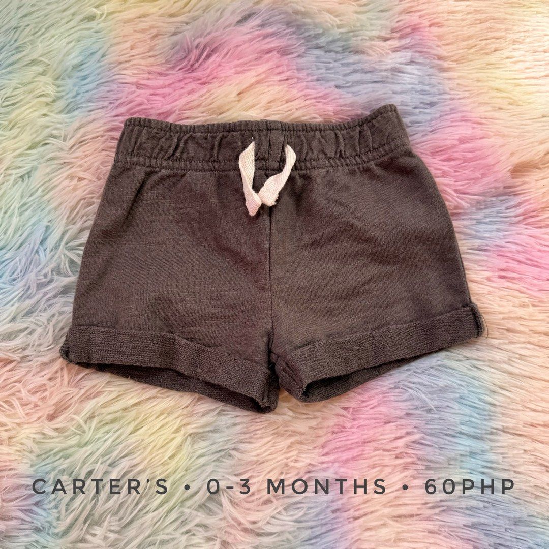 carter s baby girl newborn shorts Babies Kids Babies Kids Fashion on Carousell